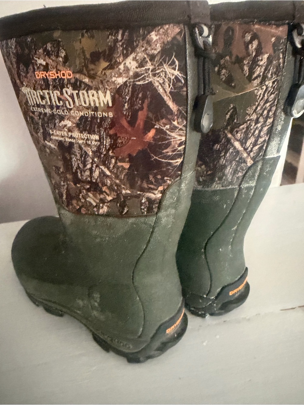 Dryshod Arctic Storm Boots kids size 2 hydrokote